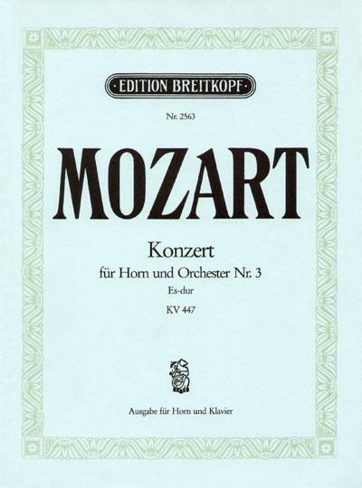 Mozart: Horn Concerto in Eb major KV 447