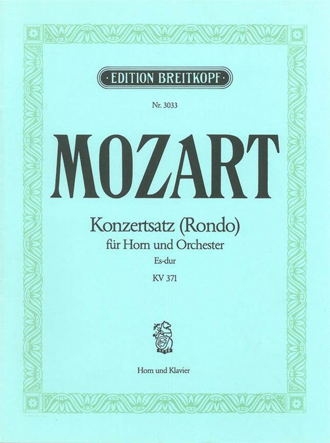 Mozart: Konzert-Rondo Es-dur KV 371