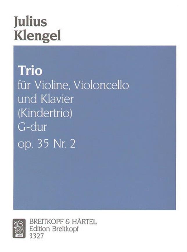 Julius Klengel: Kindertrio G-dur op. 35 nr. 2