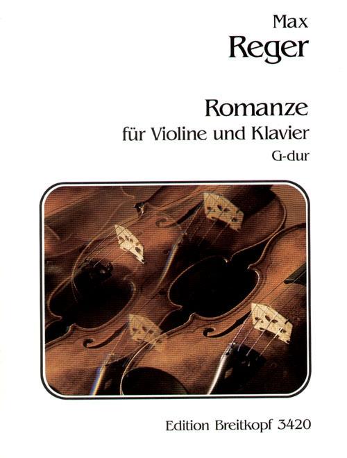 Max Reger: Romanze in G-Dur / Romance in G major (Viool)