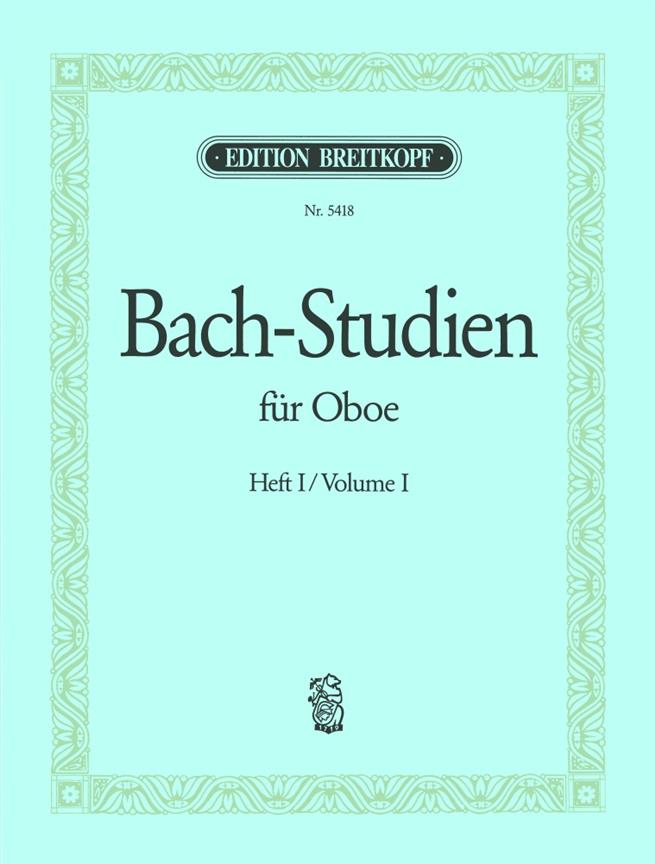 Bach: Bach-Studien for Oboe, Heft 1
