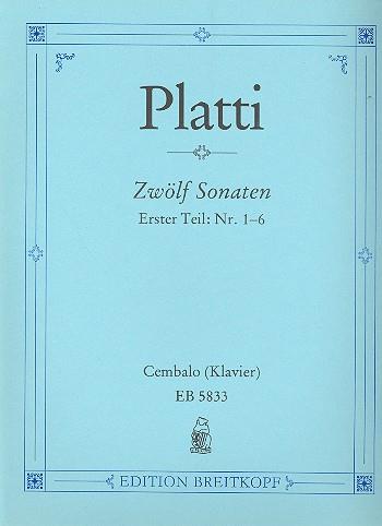 G.B. Platti: 12 Sonaten  1 (1-6)