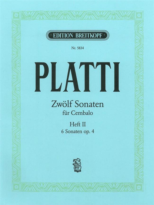 G.B. Platti: 12 Sonaten  2 (7-12)