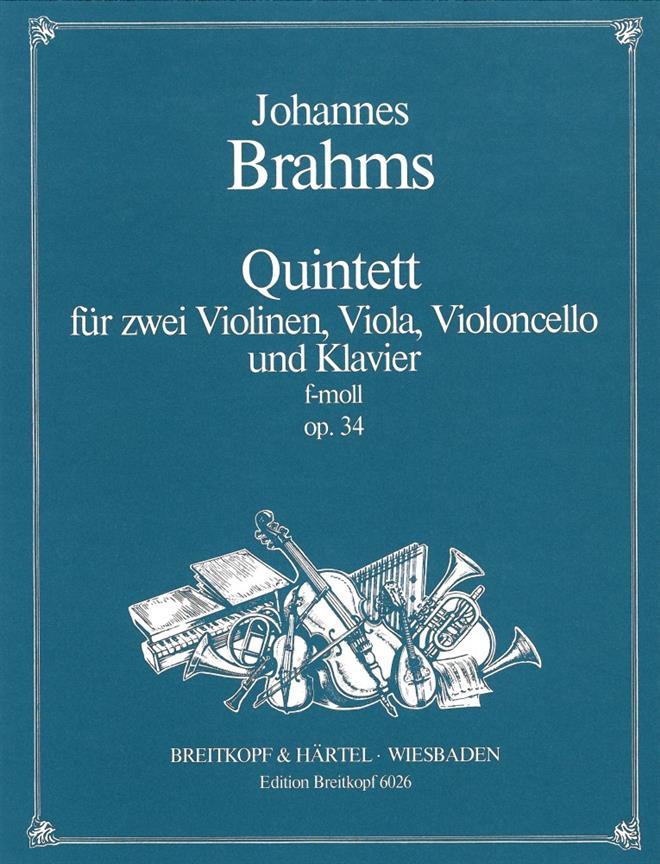 Brahms: Klavierquintett f-moll op. 34  