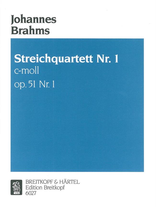 Brahms: Streichquartett Nr. 1 c-moll op. 51/1  
