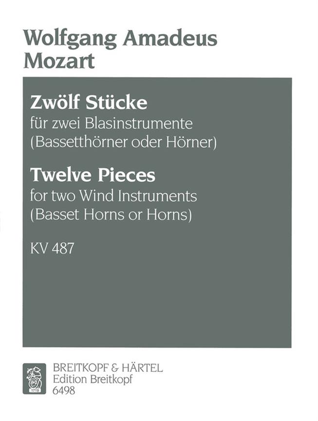 Wolfgang Amadeus Mozart: 12 Duos KV 487