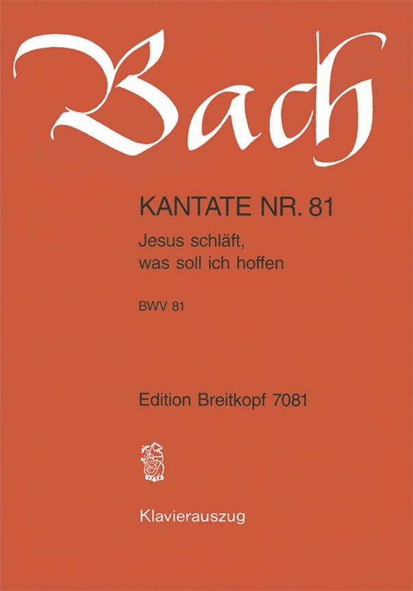 Bach: Kantate BWV 81 Jesus schläft, was soll ich hoffen