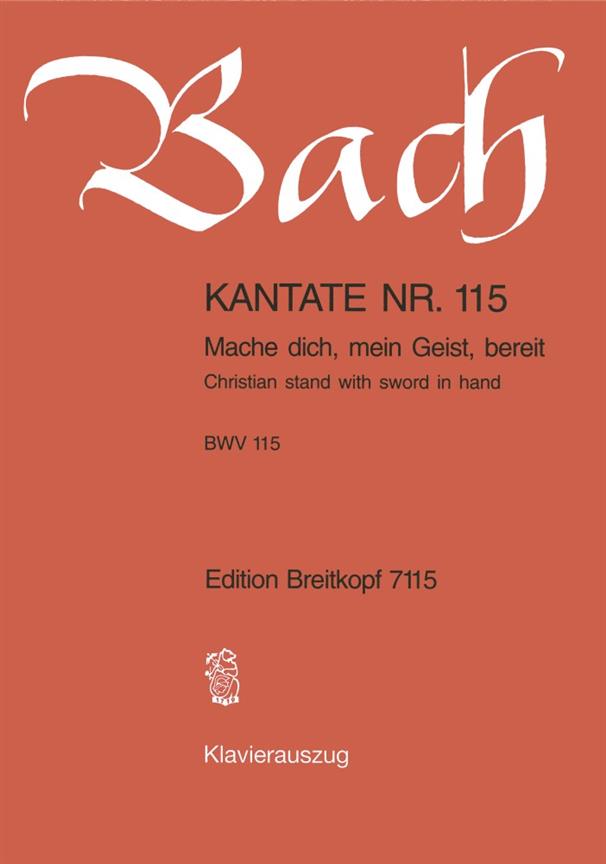 Bach: Kantate BWV 115 Mache dich, mein Geist, bereit