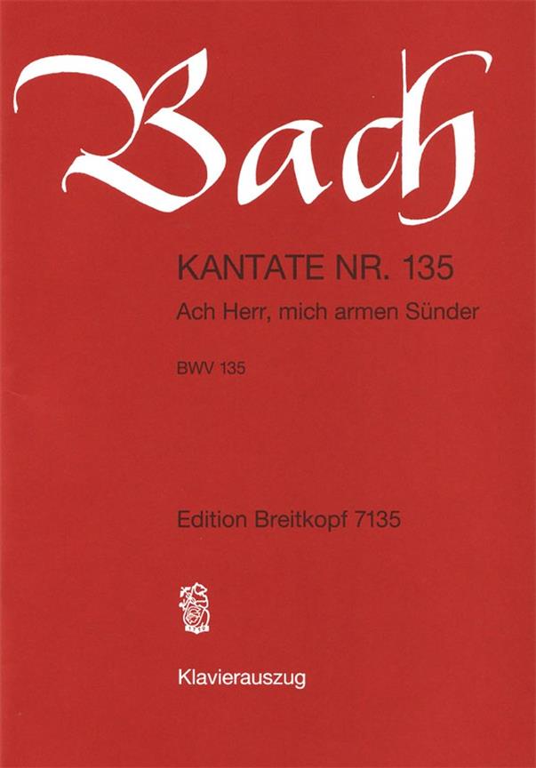 Bach: Kantate BWV 135 Ach Herr, mich armen Sünder