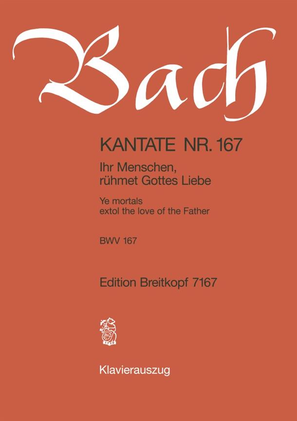 Bach: Kantate BWV 167 Ihr Menschen, rühmet Gottes Liebe 