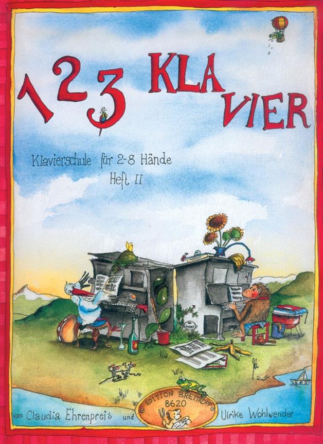 Ehrenpreis: 1 2 3 Klavier - Klavierschule 2