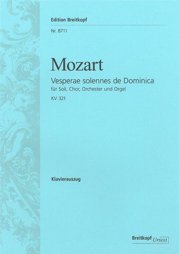Wolfgang Amadeus Mozart: Vesperae Solennes De Dominica