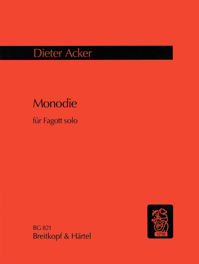 Dieter Acker: Monodie