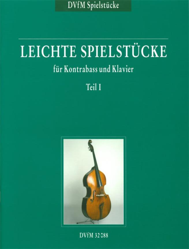 Leichte Spielstücke 1(Kontrabaß und Klavier)
