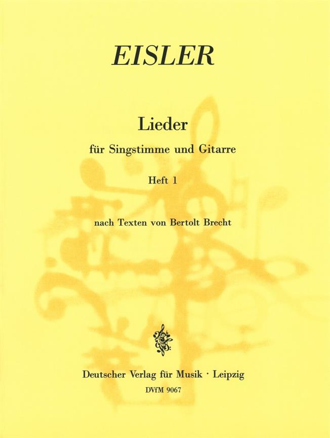 Hanns Eisler: Ausgewählte Lieder 1