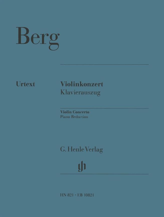 Alban Berg: Konzert fuer Violine und Orchester