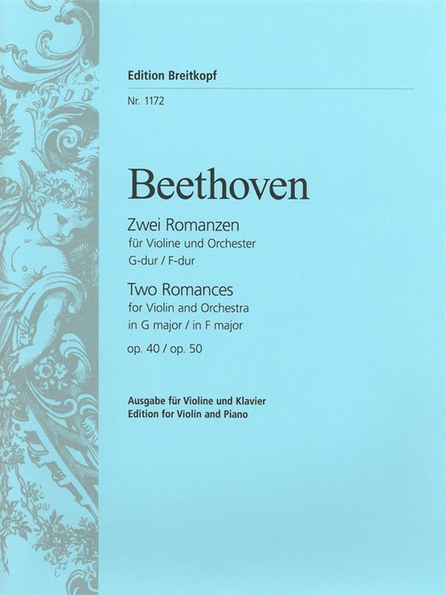 Beethoven: Romanzen for Violine und Orchester - G-Dur op. 40  F-Dur op. 50