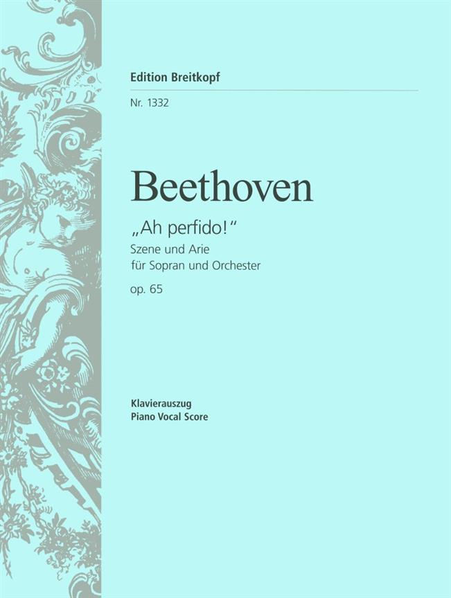 Ludwig van Beethoven: Ah! Perfido (Vocal Score)