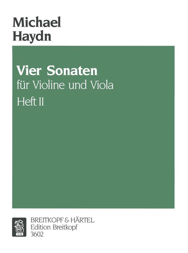 Haydn: 4 Sonaten f. Violine u.Viola 2