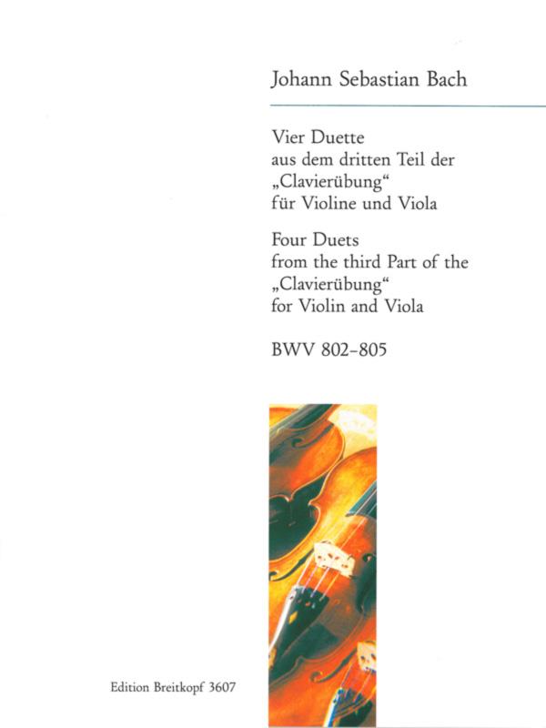 Bach: Vier Duette aus BWV 802-805