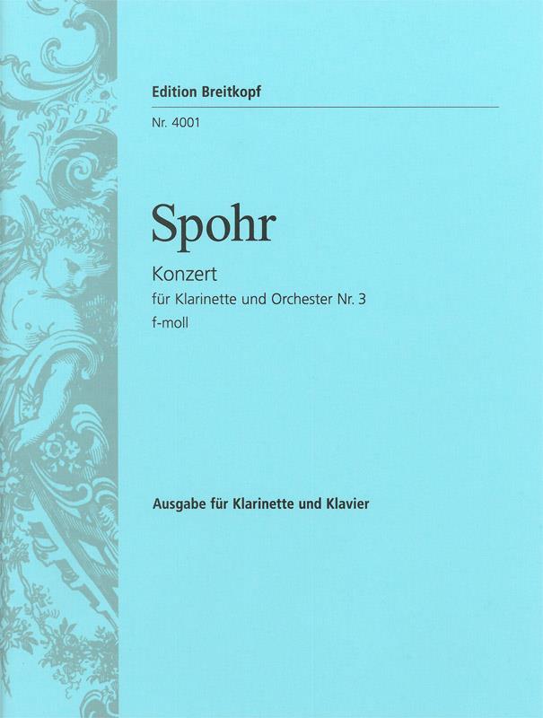 Sophr: Klarinettenkonzert Nr.3 f-moll