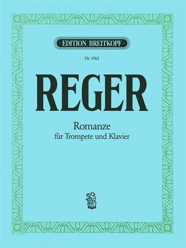 Max Reger: Romanze G-dur (Trompet/Piano)