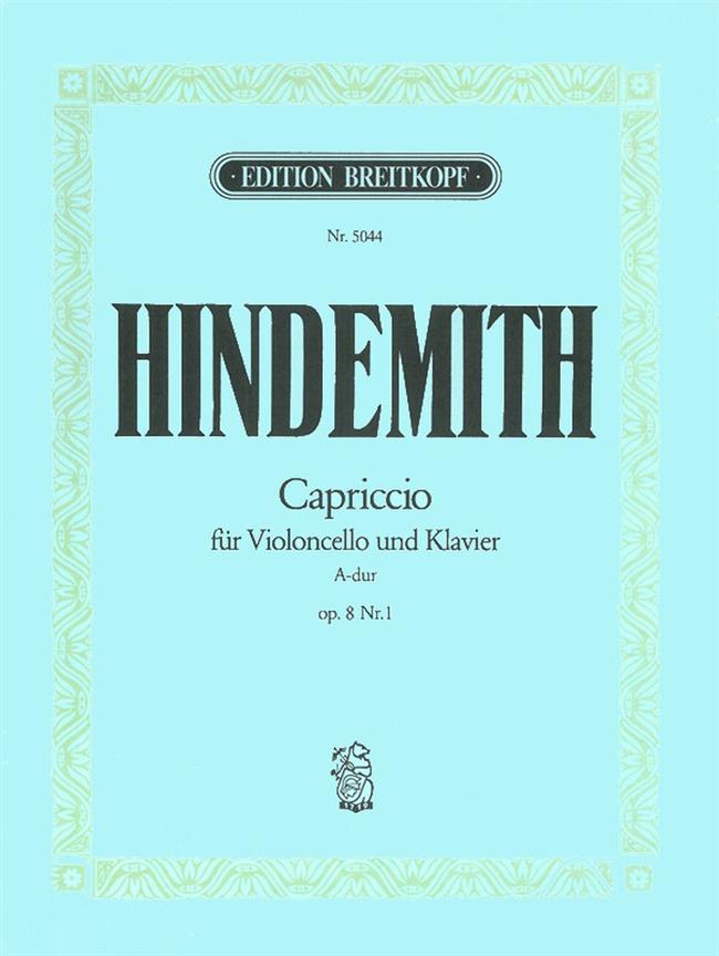 Paul Hindemith: Capriccio A-dur op. 8/1