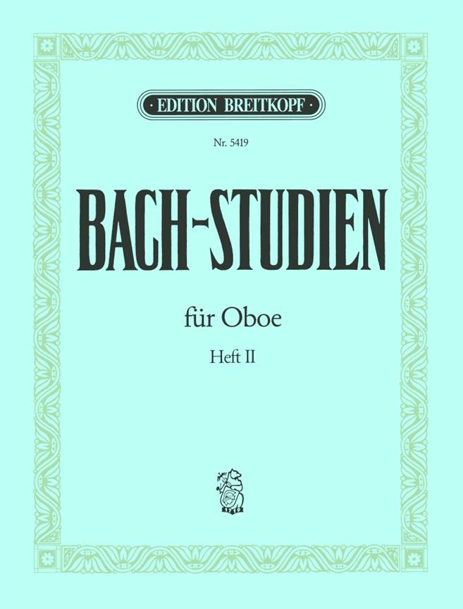 Bach: Studien for Oboe Heft 2 – Studies Voor Hobo 2