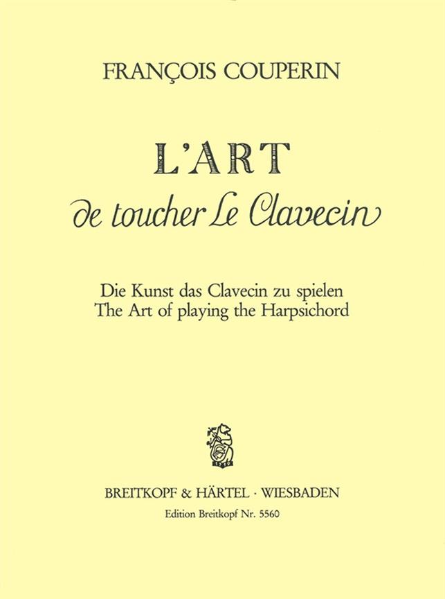 Couperin: L'art de toucher le Clavecin