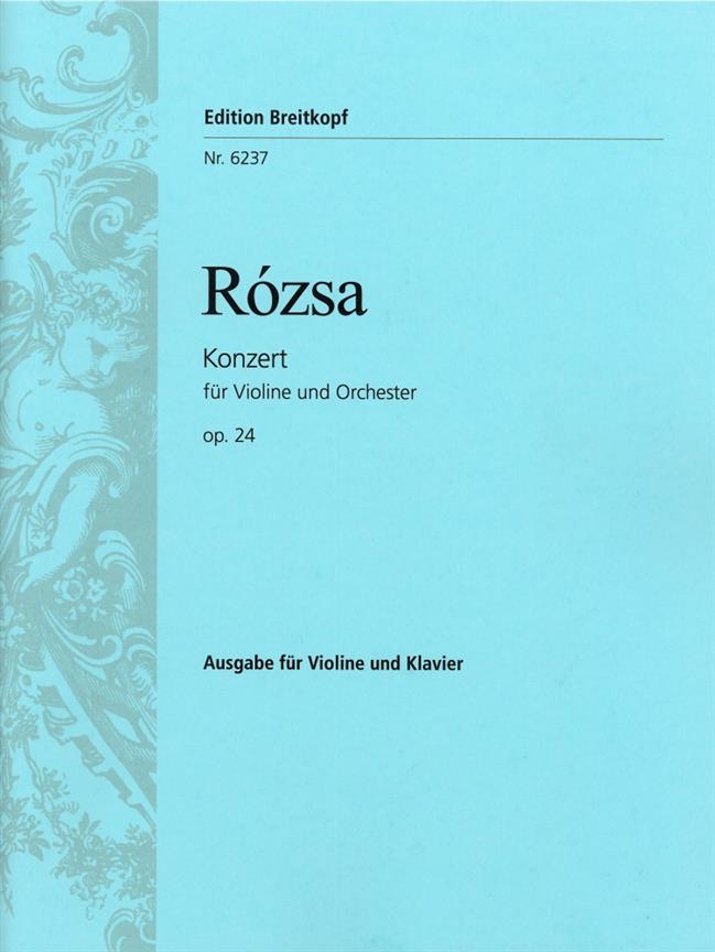 Rozsa: Violinkonzert op. 24
