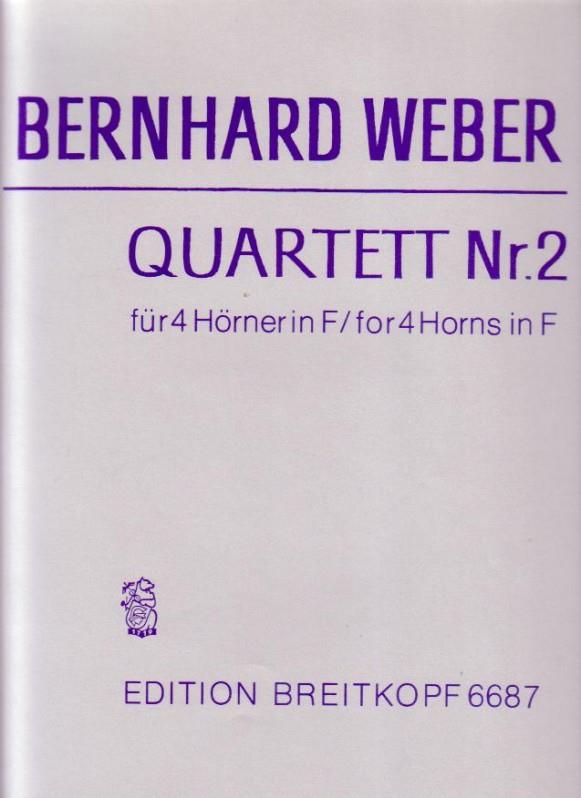 Weber: Quartett Nr. 2 