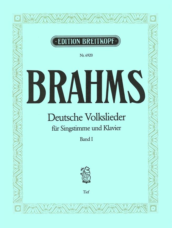 Brahms: Deutsche Volkslieder Band 1 (Tenor)