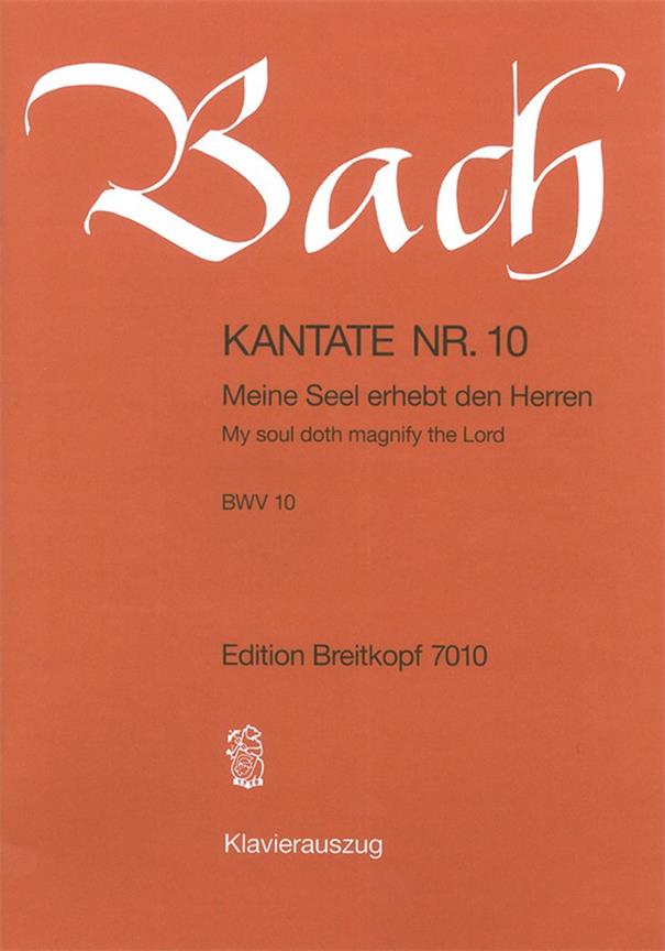 Bach: Kantate BWV 10 Meine Seele erhebt den Herren (Breitkopf)