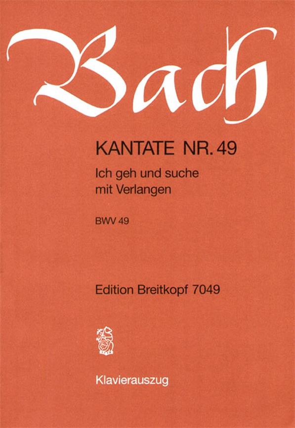 Bach: Kantate BWV  48 Ich elender Mensch, wer wird mich erlösen (Breitkopf)