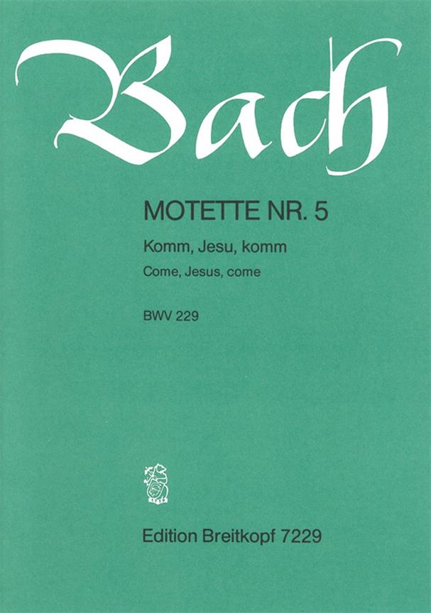 Bach: Motet BWV 229 Komm Jesu Komm