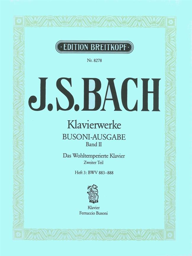 Bach: Wohltemperiertes Klavier II/3