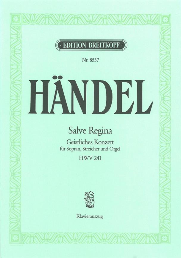 Händel: Salve Regina HWV 241