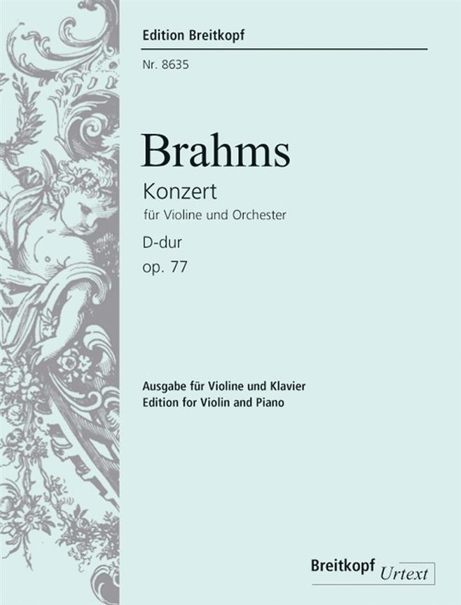 Johannes Brahms: Violinkonzert D-dur op. 77(mit Kadenz)