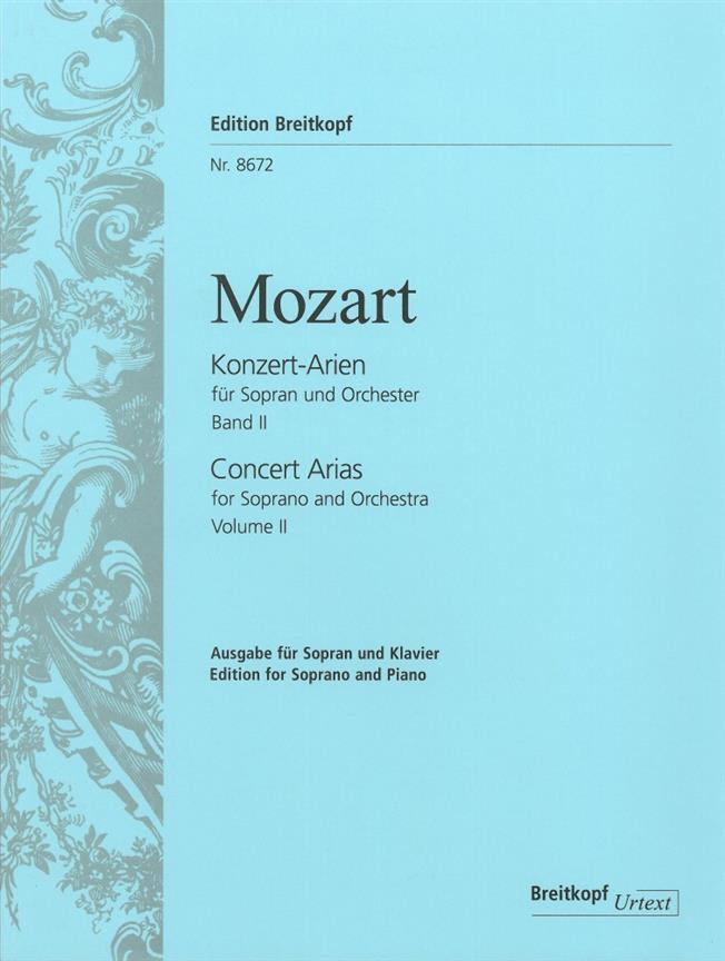 Wolfgang Amadeus Mozart: Konzertarien fuer Sopran Bd. 2