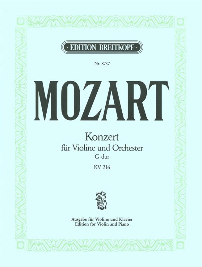 Wolfgang Amadeus Mozart: Violinkonzert 3 G-dur KV 216