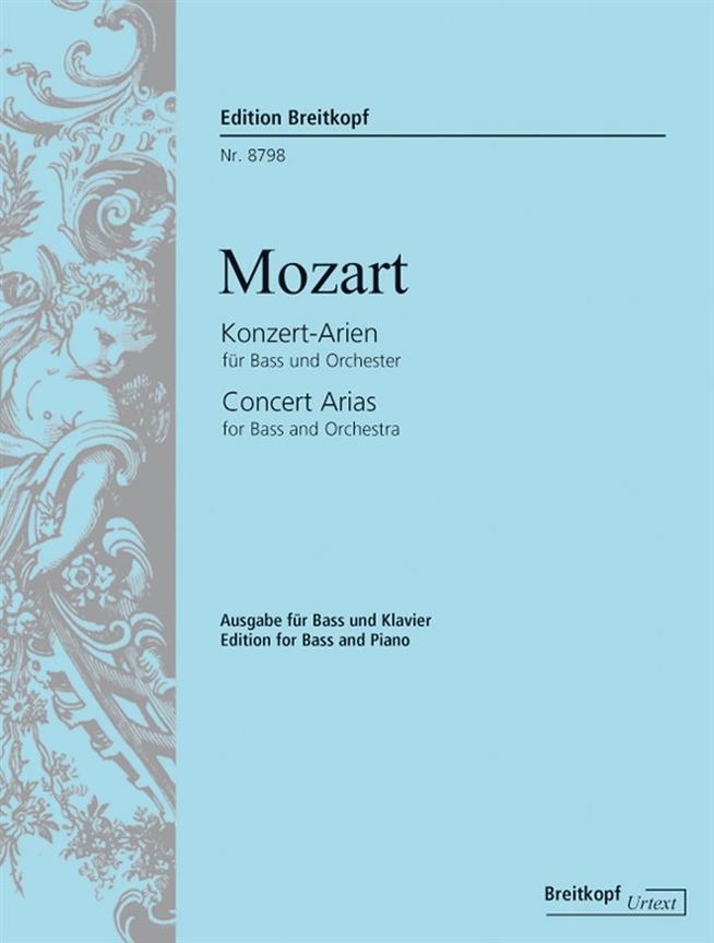 Wolfgang Amadeus Mozart: Konzertarien fur Bass