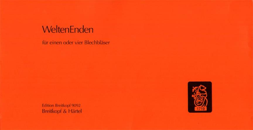 Adriana Hölszky: WeltenEnden