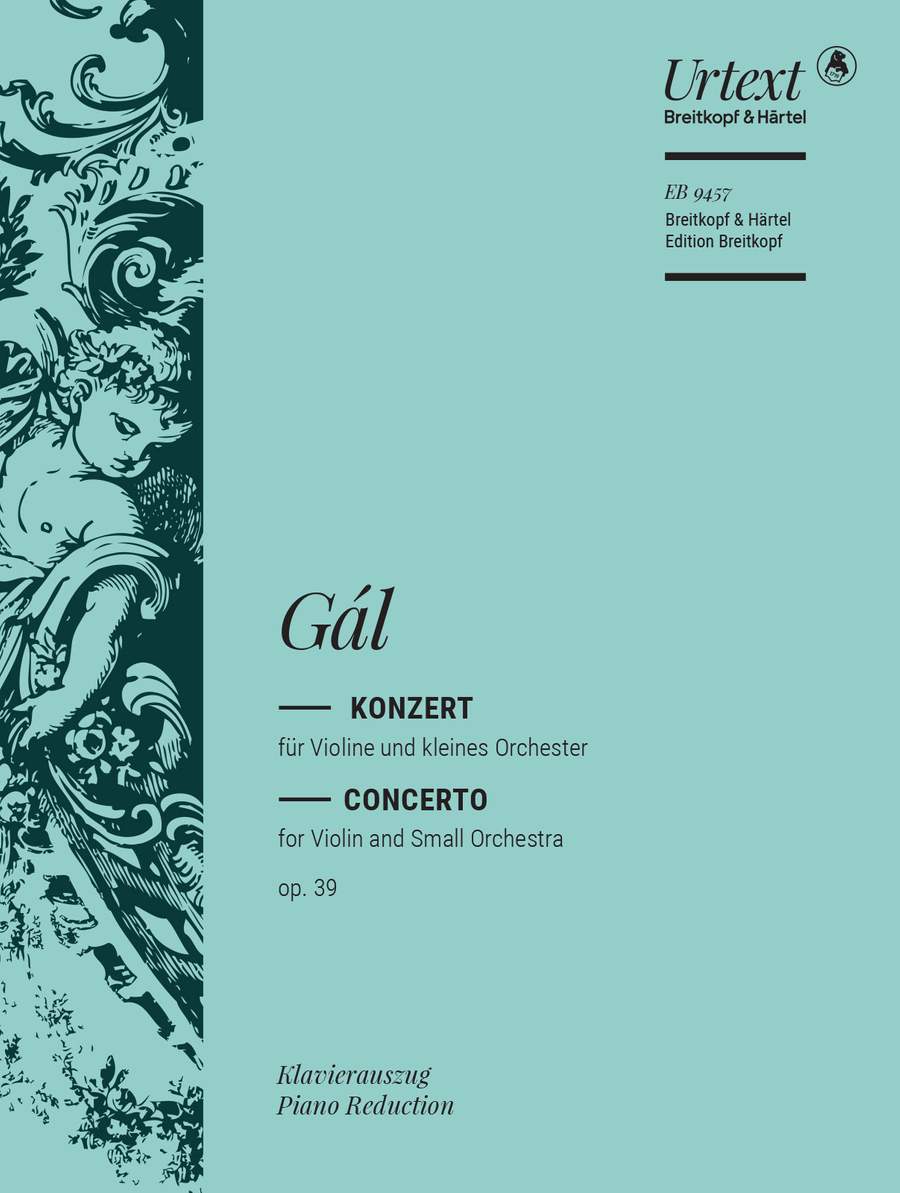 Hans Gal: Violinkonzert Op. 39
