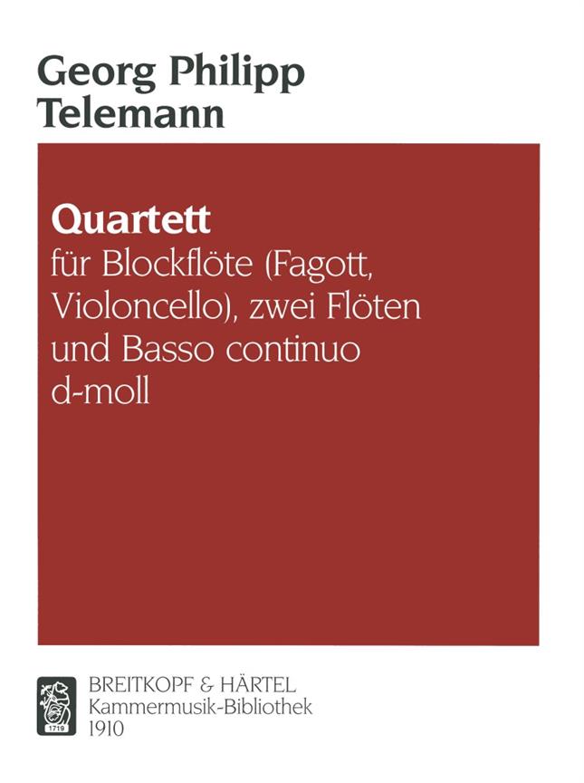 Georg Philipp Telemann: Quartett d-moll. 1733 II/2