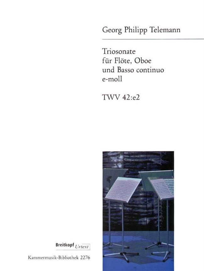 Georg Philipp Telemann: Trio. Tafelmusik 1733 II/4