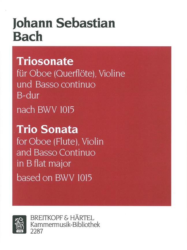 Bach: Triosonate B-dur nach BWV 1015