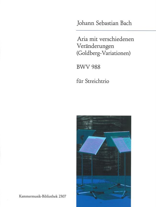 Bach: Goldberg-Variationen BWV 988 bearb. f. Streichtrio