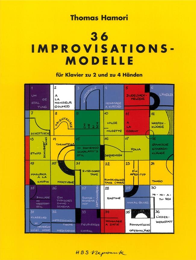 Thomas Hamori: 36 Improvisations-Modelle