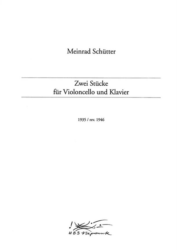 Meinrad Schütter: Zwei Stücke