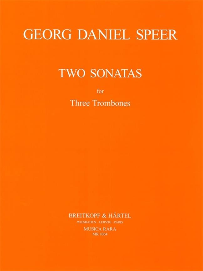 Georg Daniel Speer: Zwei Sonaten